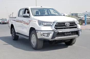 TOYOTA HILUX 2024 MODE YEAR 2.7L PETROL GLXS-V AUTOMATIC WHITE COLOR