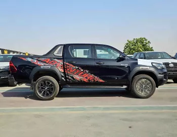 Toyota Hilux Adventure 2025 Model Year 4.0L Petrol Automatic Black Color Exterior