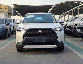 Toyota Corolla Cross Hybrid 2025 Model Year White Color Exterior