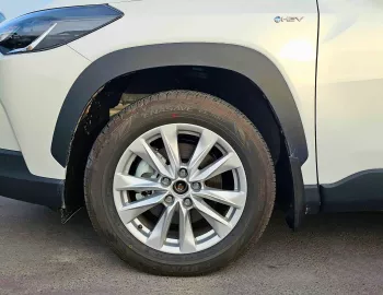 Toyota Corolla Cross Hybrid 2025 Model Year White Color Exterior