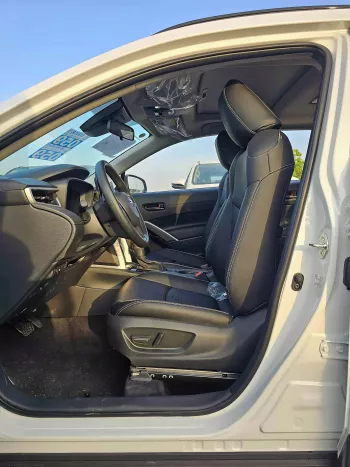 Toyota Corolla Cross Hybrid 2025 Model Year White Color Exterior