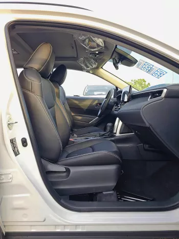 Toyota Corolla Cross Hybrid 2025 Model Year White Color Exterior