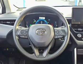 Toyota Corolla Cross Hybrid 2025 Model Year White Color Exterior