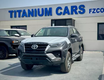 Toyota Fortuner 2.4L Diesel GCC Specs 2024 Model Year Grey Color Exterior