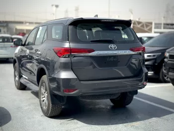 Toyota Fortuner 2.4L Diesel GCC Specs 2024 Model Year Grey Color Exterior