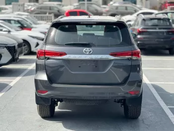 Toyota Fortuner 2.4L Diesel GCC Specs 2024 Model Year Grey Color Exterior