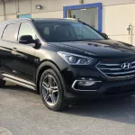 HYUNDAI SANTAFE SUV 3.3L 6CY PETROL 2018 BLACK - Thumbnail 2