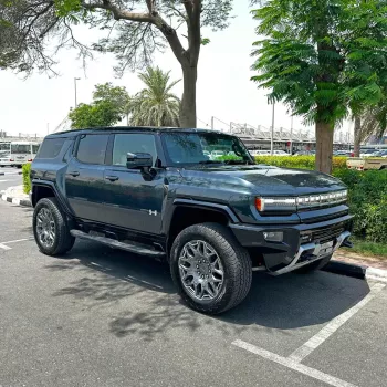 GMC HUMMER EV SUV 2025 MODEL YEAR WITH WARRANTY BLUE COLOR EXTERIOR
