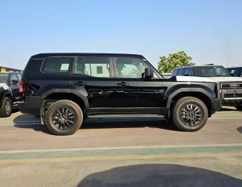 Toyota Prado Urban 2.8L Diesel V4 2024 Model Year Black Color Exterior