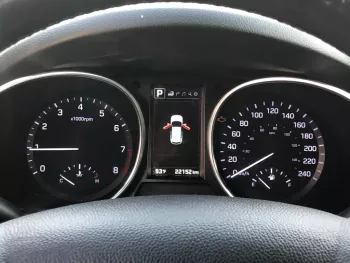 HYUNDAI SANTAFE SUV 3.3L 6CY PETROL 2018 BLACK