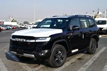 TOYOTA LAND CRUISER 300 GRS 2025 MODEL YEAR V6 3.3L DIESEL BLACK COLOR