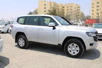 TOYOTA LANDCRUISER 300 2024 MODEL YEAR RHD DIESEL GX SILVER COLOR