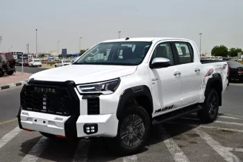 TOYOTA HILUX DOUBLE CAB PICKUP VX EXCL 2025 MODEL YEAR WHITE COLOR EXTERIOR