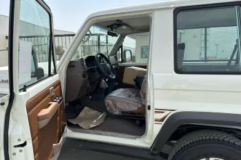 Toyota Land Cruiser LC71 LX (3-Door) Hardtop 2024 Model Year Petrol A/T White Color