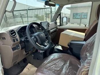 Toyota Land Cruiser LC71 LX (3-Door) Hardtop 2024 Model Year Petrol A/T White Color