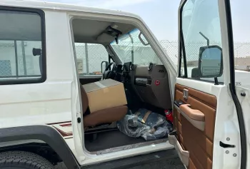 Toyota Land Cruiser LC71 LX (3-Door) Hardtop 2024 Model Year Petrol A/T White Color
