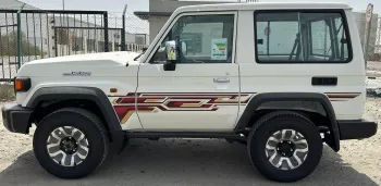 Toyota Land Cruiser LC71 LX (3-Door) Hardtop 2024 Model Year Petrol A/T White Color