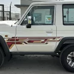 Toyota Land Cruiser LC71 LX (3-Door) Hardtop 2024 Model Year Petrol A/T White Color - Thumbnail 3