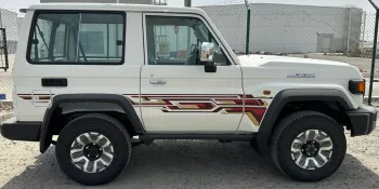 Toyota Land Cruiser LC71 LX (3-Door) Hardtop 2024 Model Year Petrol A/T White Color