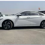 Hyundai Elantra 2025 Model Year White Color Exterior - Thumbnail 3