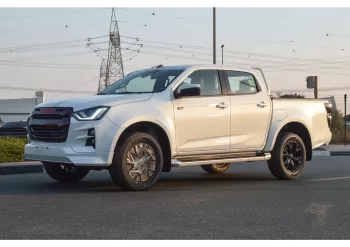 ISUZU D-MAX GT RG CREW 2024 MODEL YEAR 3.0L DIESEL PICKUP WHITE COLOR