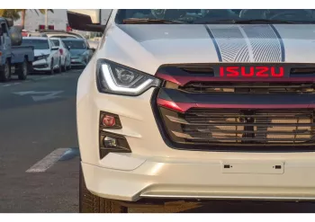 ISUZU D-MAX GT RG CREW 2024 MODEL YEAR 3.0L DIESEL PICKUP WHITE COLOR