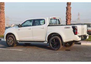 ISUZU D-MAX GT RG CREW 2024 MODEL YEAR 3.0L DIESEL PICKUP WHITE COLOR