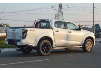 ISUZU D-MAX GT RG CREW 2024 MODEL YEAR 3.0L DIESEL PICKUP WHITE COLOR