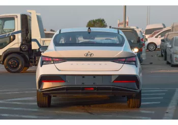 HYUNDAI ELANTRA 2025 MODEL YEAR 1.5L FWD PETROL SEDAN WHITE COLOR