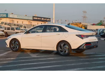 HYUNDAI ELANTRA 2025 MODEL YEAR 1.5L FWD PETROL SEDAN WHITE COLOR