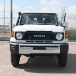 Toyota Land Cruiser LC76 LX-E Hardtop Diesel 2024 Model Year White Color Exterior - Thumbnail 2