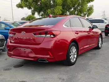 HYUNDAI SONATA SEDAN 2.4L 4CY PETROL RED 2018