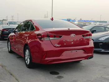 HYUNDAI SONATA SEDAN 2.4L 4CY PETROL RED 2018