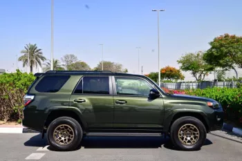 TOYOTA 4RUNNER 2023 MODEL YEAR 40TH ANNIVERSARY EDITION GREEN COLOR