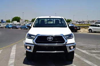 TOYOTA HILUX DOUBLE CAB PICKUP SR5 2025 MODEL YEAR PETROL WHITE COLOR