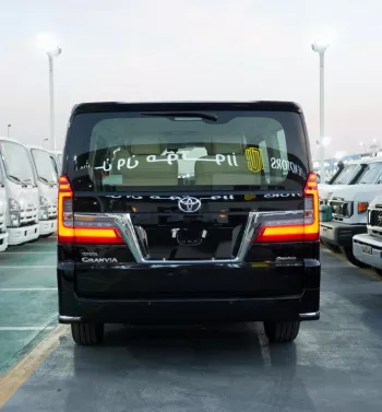 TOYOTA GRANVIA 3.5L PREMIUM 2025 MODEL YEAR GCC SPECS BLACK COLOR