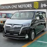 TOYOTA GRANVIA 3.5L PREMIUM 2025 MODEL YEAR GCC SPECS BLACK COLOR - Thumbnail 1