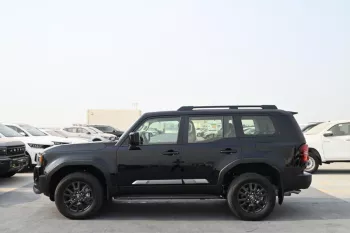 TOYOTA PRADO TXL3 2024 MODEL YEAR 2.4L PETROL BLACK COLOR EXTERIOR
