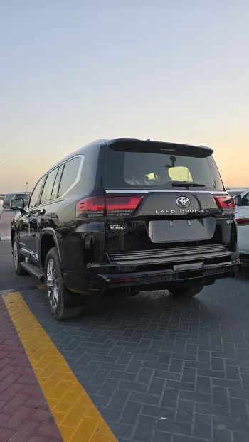 Toyota Land Cruiser VXR 2025 Model Year V6 3.5L Twin Turbo Petrol Black Color