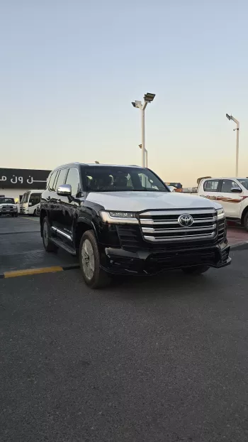 Toyota Land Cruiser VXR 2025 Model Year V6 3.5L Twin Turbo Petrol Black Color