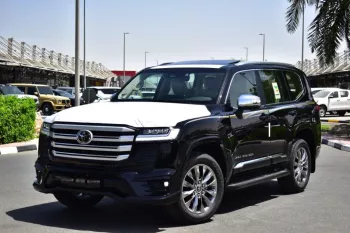 TOYOTA LAND CRUISER VXR+ 2025 MODEL YEAR V6 4.0L 4WD BLACK COLOR