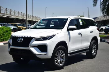 TOYOTA FORTUNER EXR+ 2025 MODEL YEAR 2.7L PETROL WHITE COLOR EXTERIOR