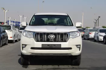 TOYOTA PRADO 2023 MODEL YEAR 2.7L PETROL WHITE COLOR EXTERIOR
