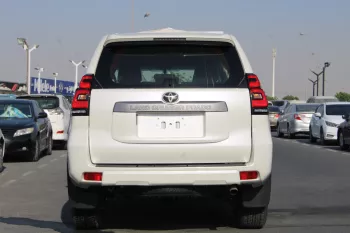 TOYOTA PRADO 2023 MODEL YEAR 2.7L PETROL WHITE COLOR EXTERIOR