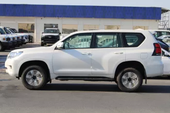 TOYOTA PRADO 2023 MODEL YEAR 2.7L PETROL WHITE COLOR EXTERIOR
