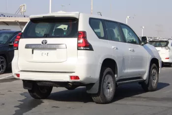 TOYOTA PRADO 2023 MODEL YEAR 2.7L PETROL WHITE COLOR EXTERIOR