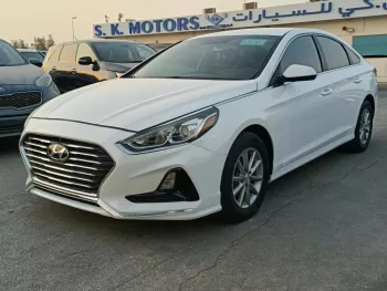HYUNDAI SONATA SEDAN 2.4L 4CY PETROL WHITE 2019