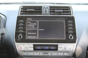 TOYOTA PRADO 2023 MODEL YEAR 2.7L PETROL WHITE COLOR EXTERIOR