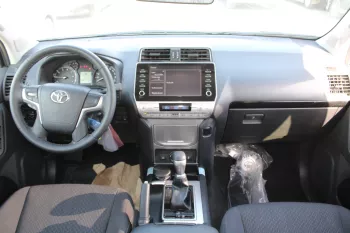 TOYOTA PRADO 2023 MODEL YEAR 2.7L PETROL WHITE COLOR EXTERIOR