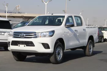 TOYOTA HILUX 2025 MODEL YEAR 2.4L DIESEL DOUBLE CAB DLX-E WHITE COLOR